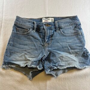 Abercrombie Kids Blue Jean Shorts